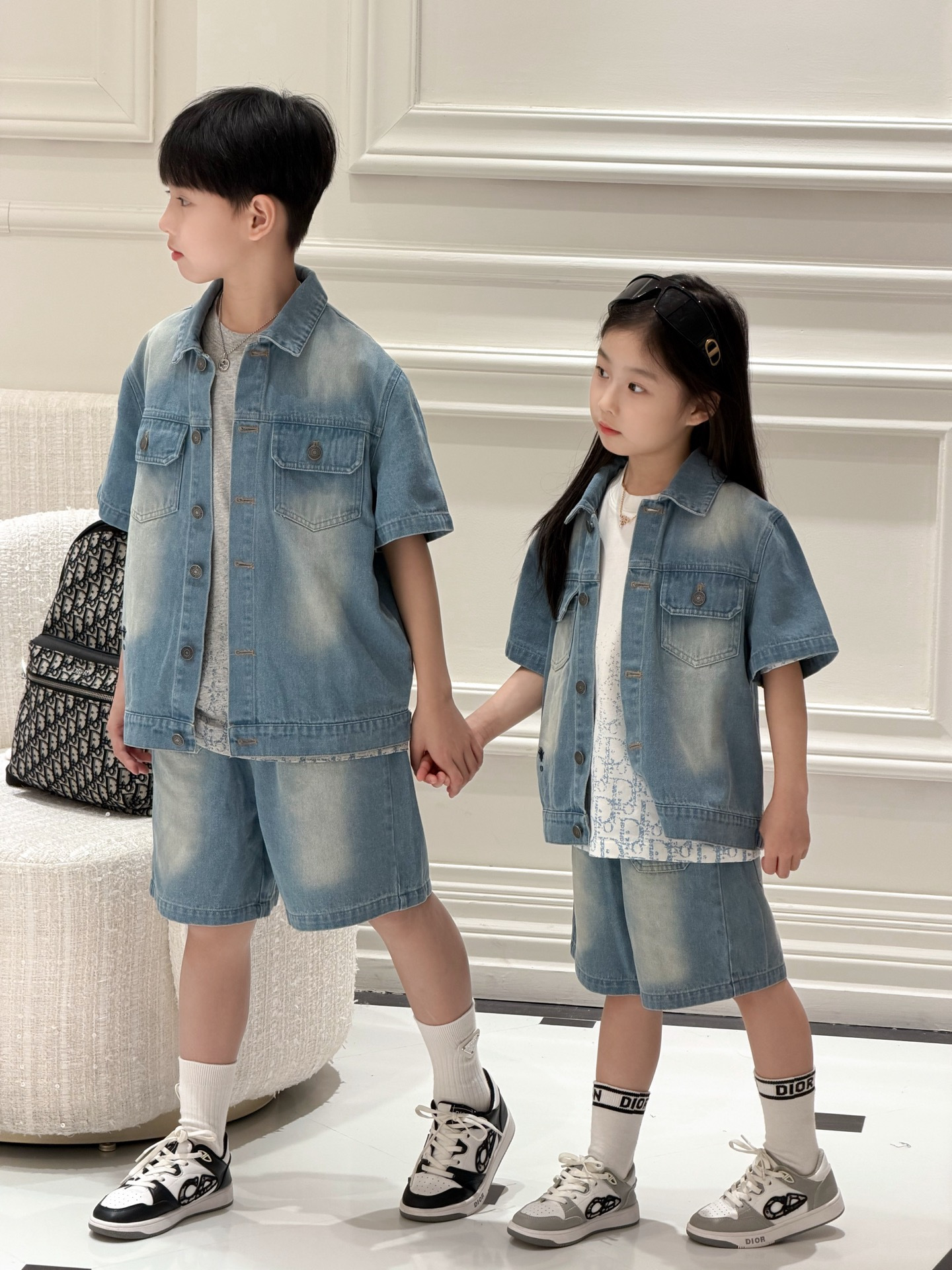 D디 S/S 상하복 세트 100~150